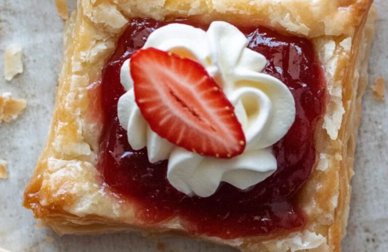 Gluten Free Strawberry Puff Pastry